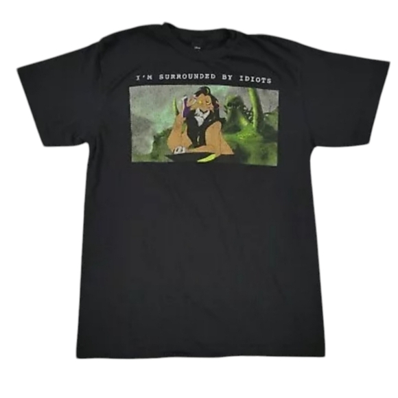 NEW Disney Lion King Scar T-shirt - Picture 1 of 8